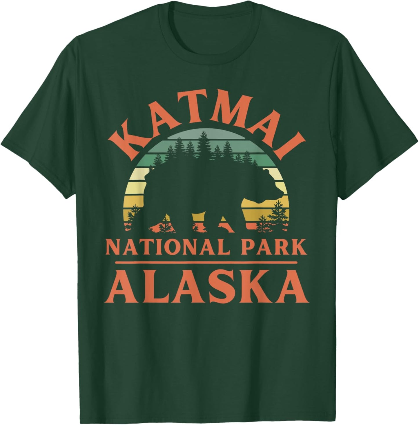 Katmai National Park T-Shirt - T-Shirt | Forest