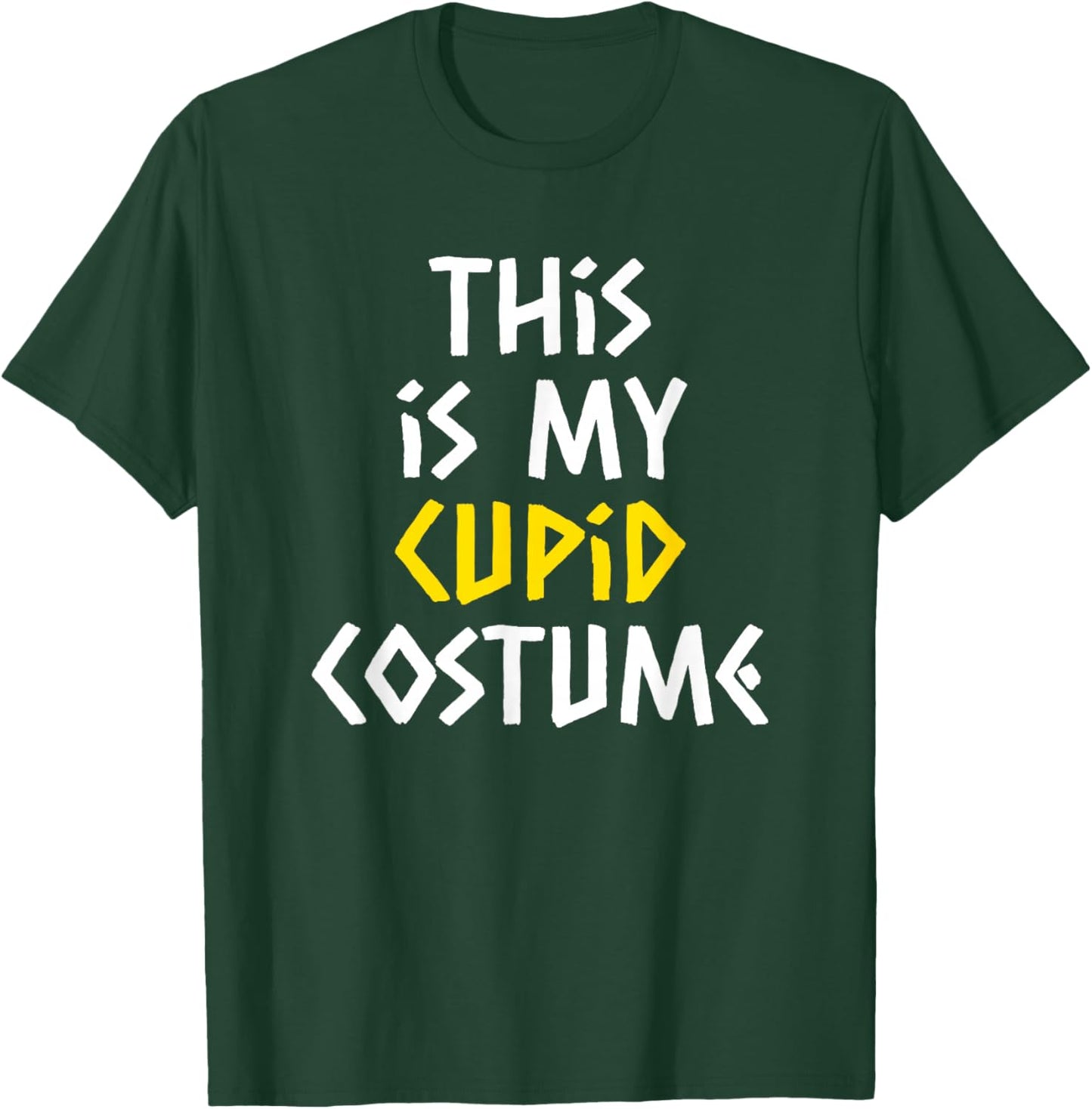 This Is My Cupid Halloween Costume Lazy Easy Last Minute T-Shirt - T-Shirt | Forest