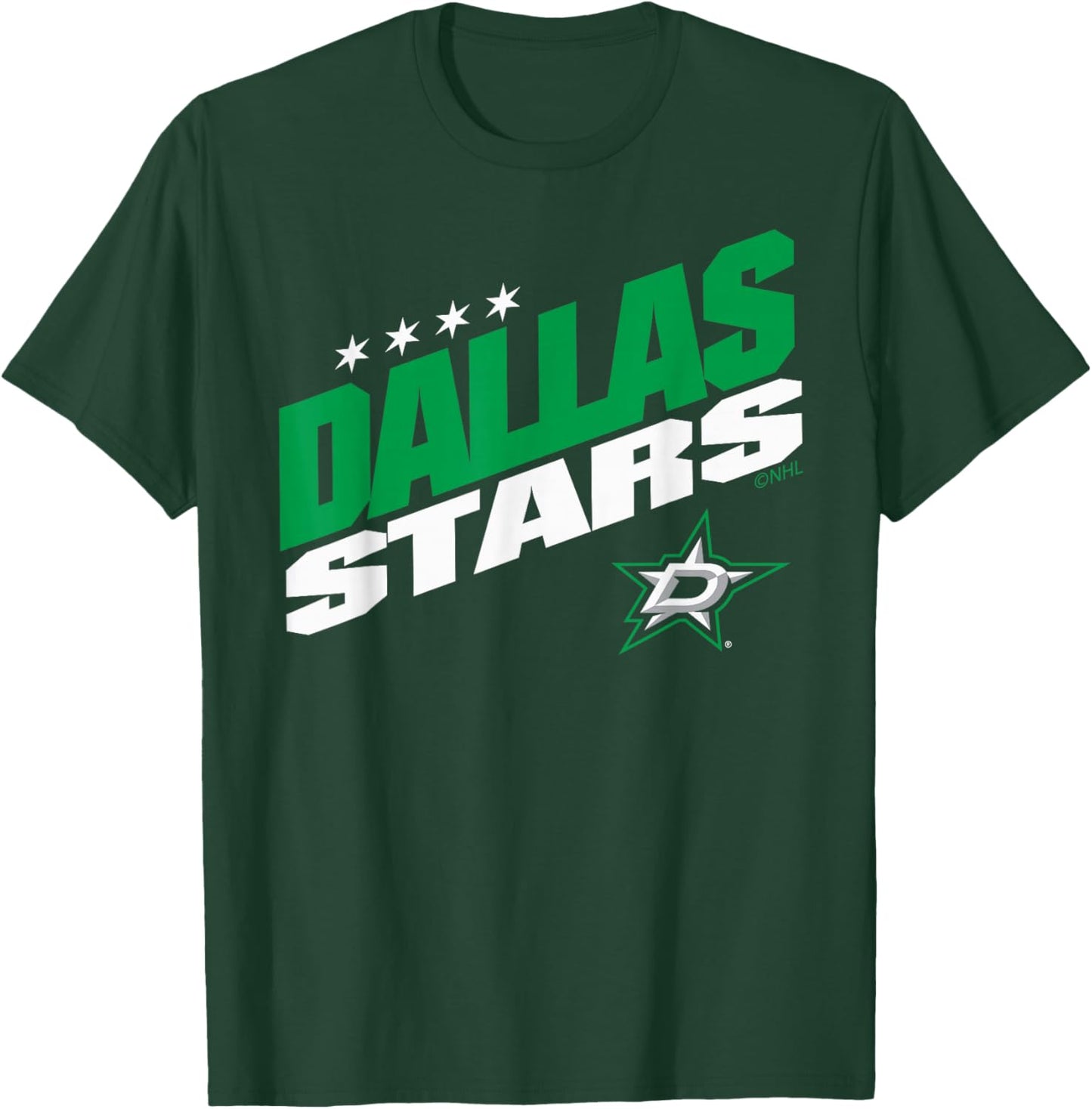 Dallas Stars Fuel Black Officially Licensed T-Shirt - T-Shirt | Forest