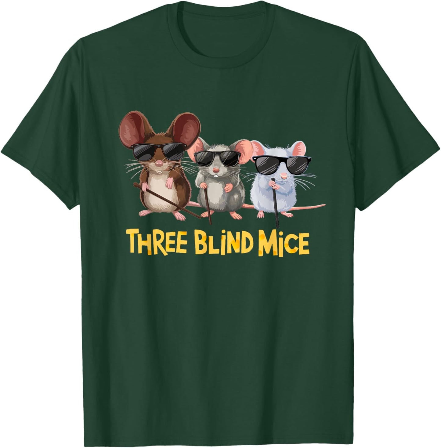 Three Blind Mice Costume T-Shirt - T-Shirt | Forest
