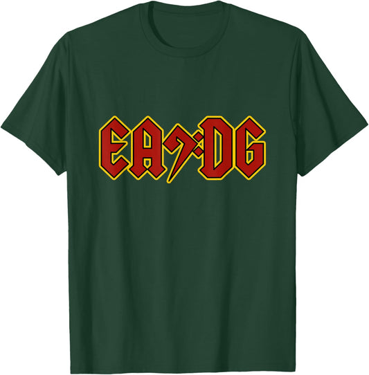 Bass Guitar EADG Bass Clef for Bassist T-Shirt - T-Shirt | Forest