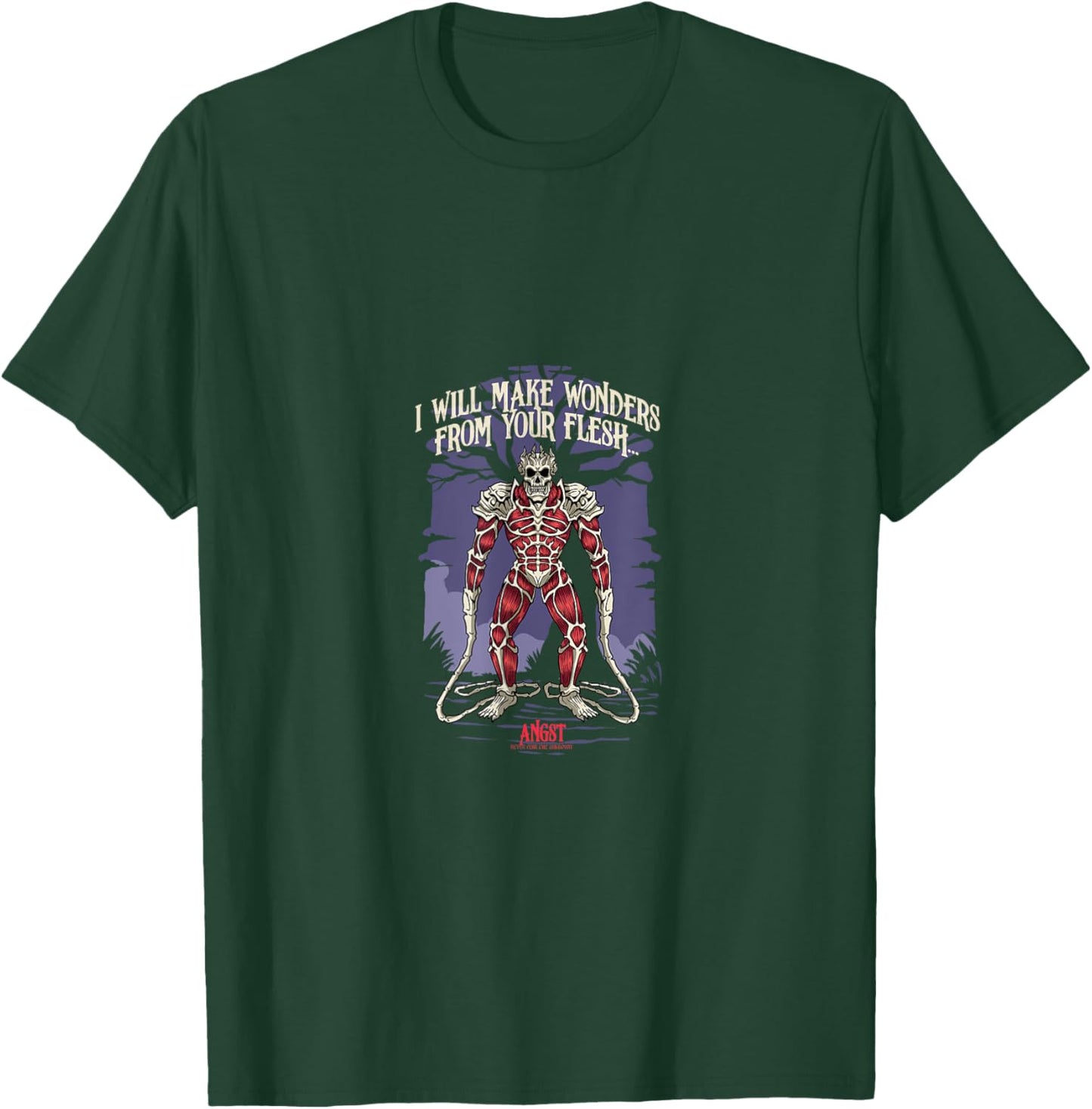 Angst: Fear the Unknown - Flesh Weaver T-Shirt - T-Shirt | Forest