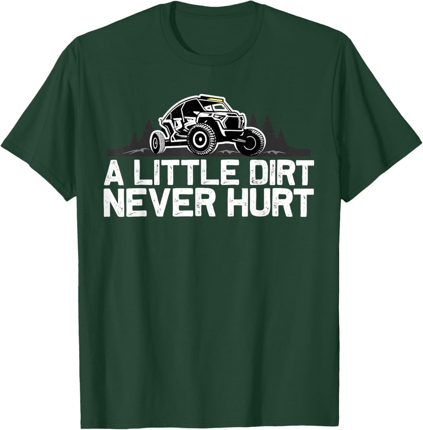 Funny SxS Design Women Offroading UTV Side By Side T-Shirt - T-Shirt | Forest