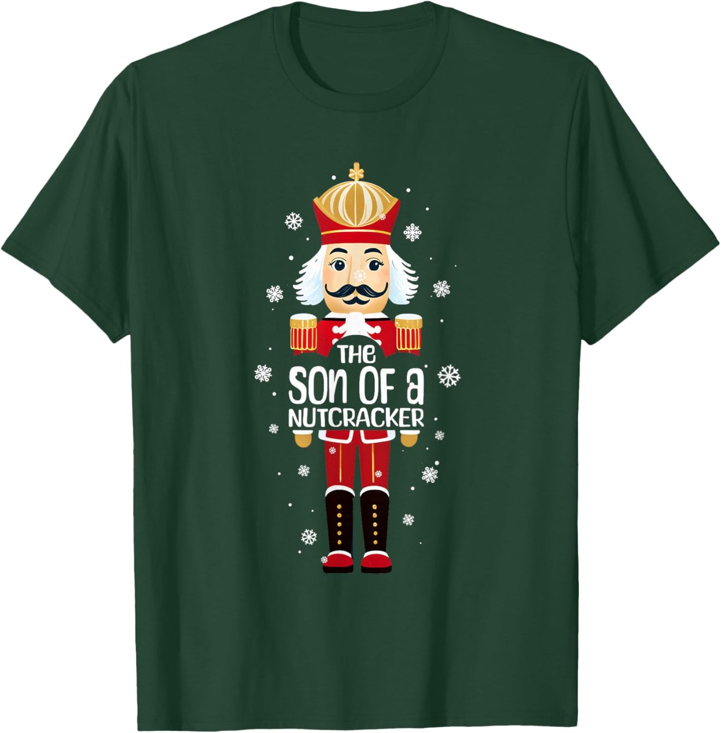 Son of A Nutcracker Funny Christmas Family Matching Pajama T-Shirt - T-Shirt | Forest