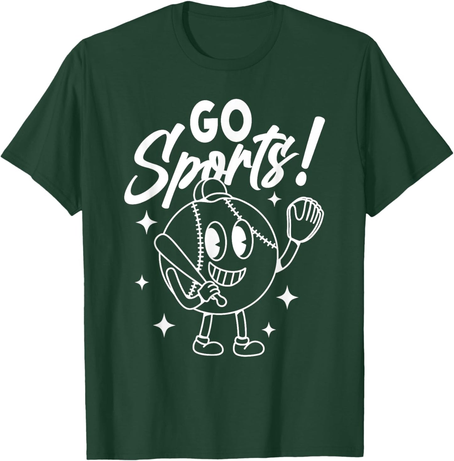 Go Sports Funny Sarcastic Saying Slogan Sarcastic Football T-Shirt - T-Shirt | Forest