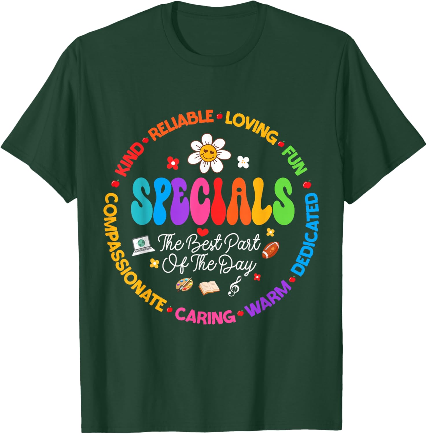 Teacher Specials The Best Part Of The Day - Specials Squad T-Shirt - T-Shirt | Forest