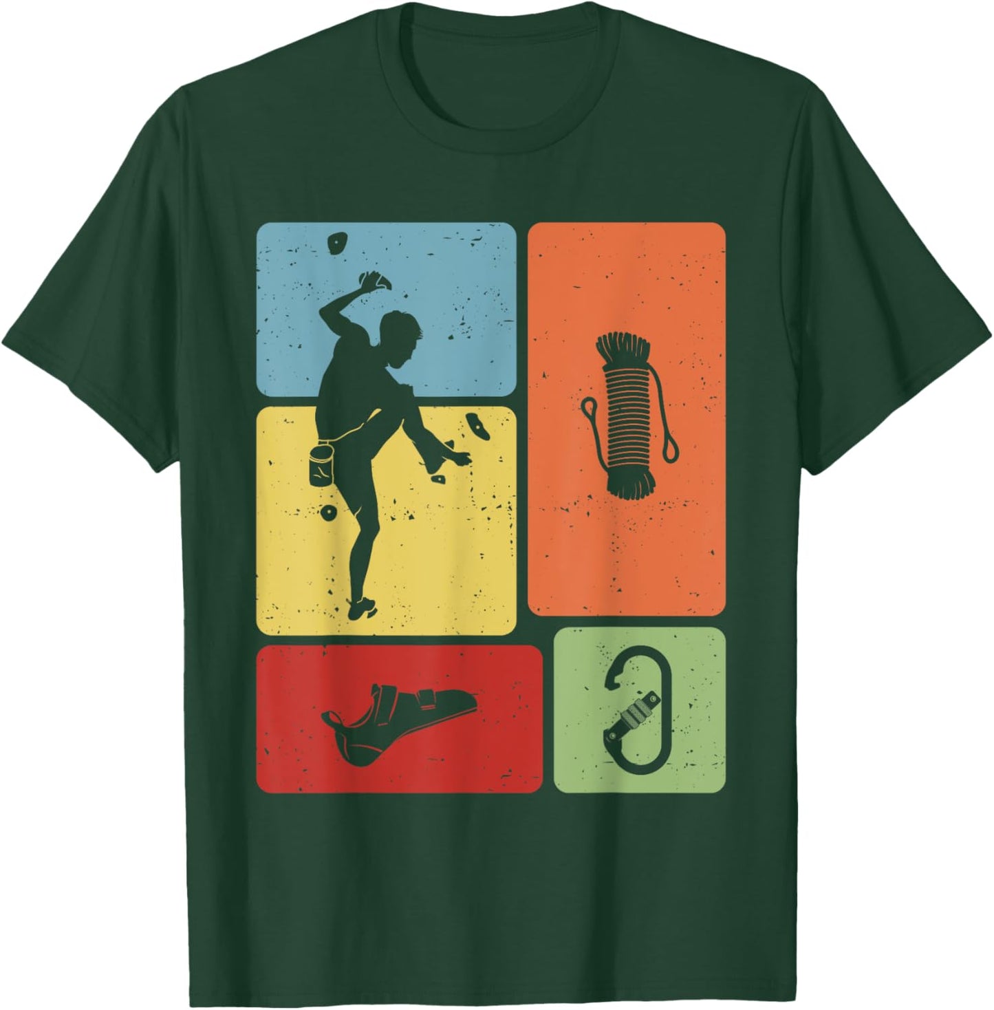 Boulder Climbing Funny Bouldering Enthusiasts Women T-Shirt - T-Shirt | Forest