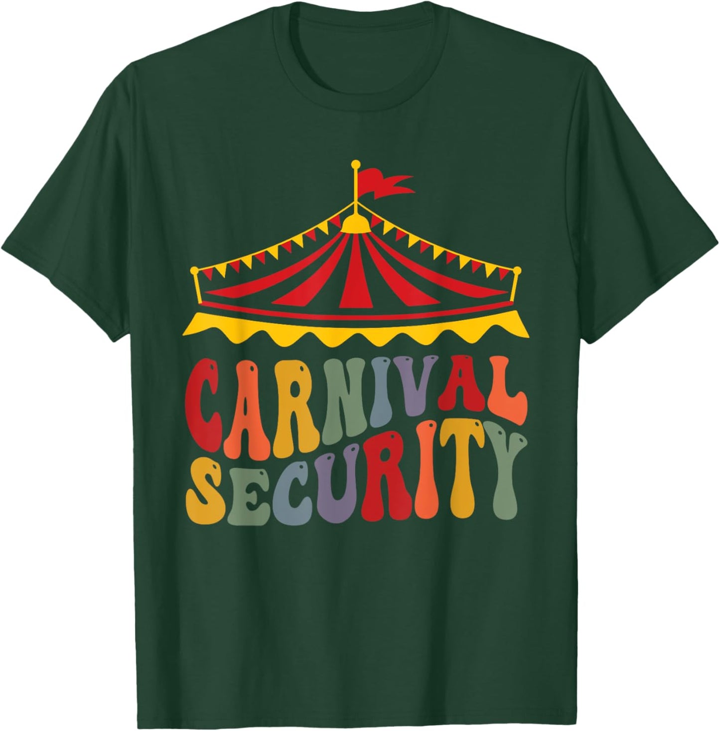 Circus Carnival Security Carnival Crew kids boys girls T-Shirt - T-Shirt | Forest