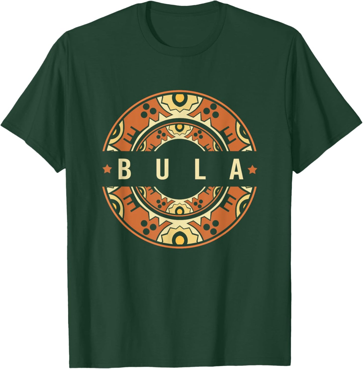 Fiji Island Fijian Tapa Traditional Masi Kesakesa Bula T-Shirt - T-Shirt | Forest