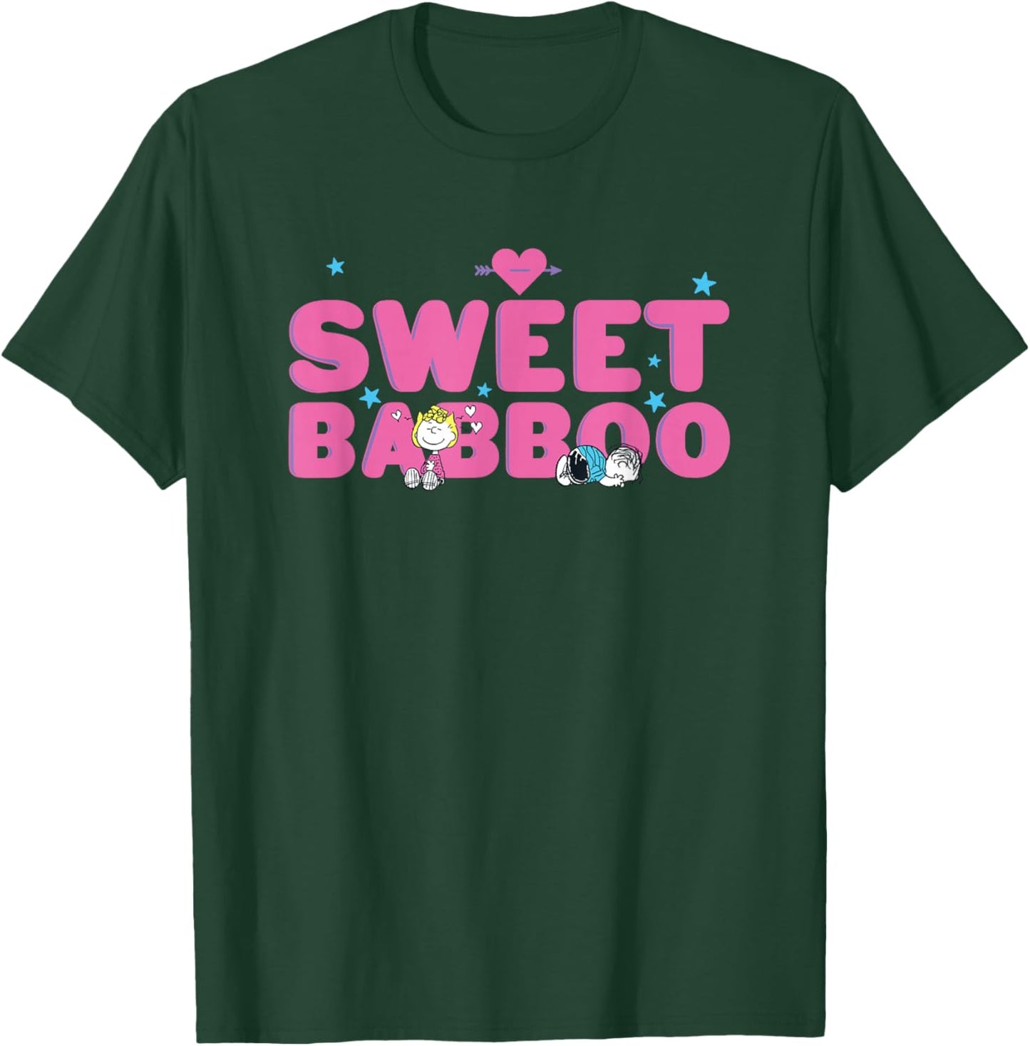 Peanuts Sweet Babboo Valentines Day T-Shirt - T-Shirt | Forest