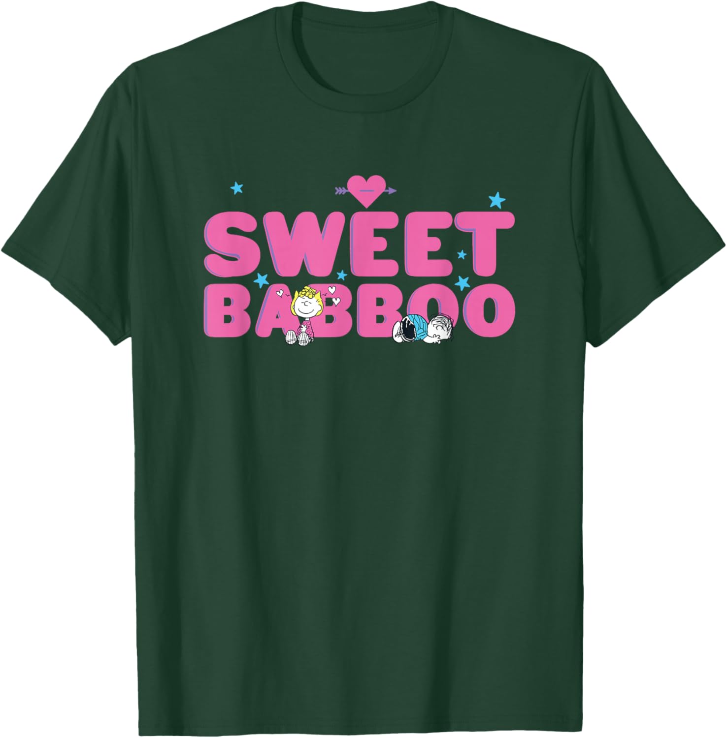 Peanuts Sweet Babboo Valentines Day T-Shirt - T-Shirt | Forest