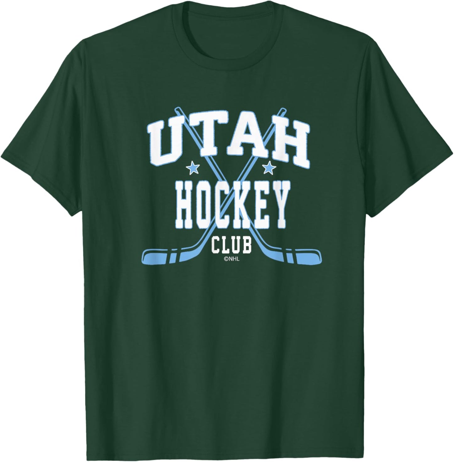 Utah Hockey Club Stars Officially Licensed T-Shirt - T-Shirt | Forest