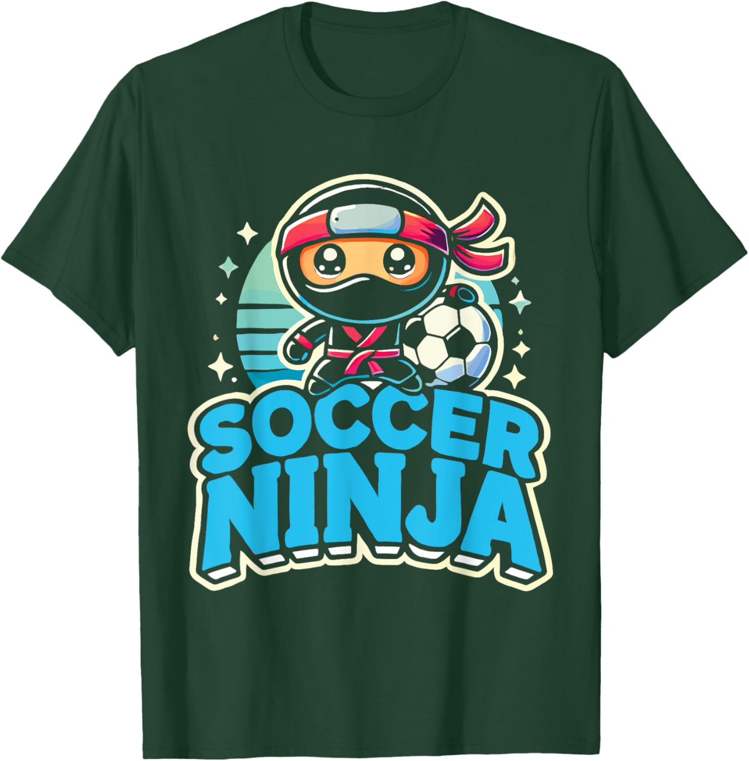 Soccer Ninja Soccer Toddler T-Shirt - T-Shirt | Forest