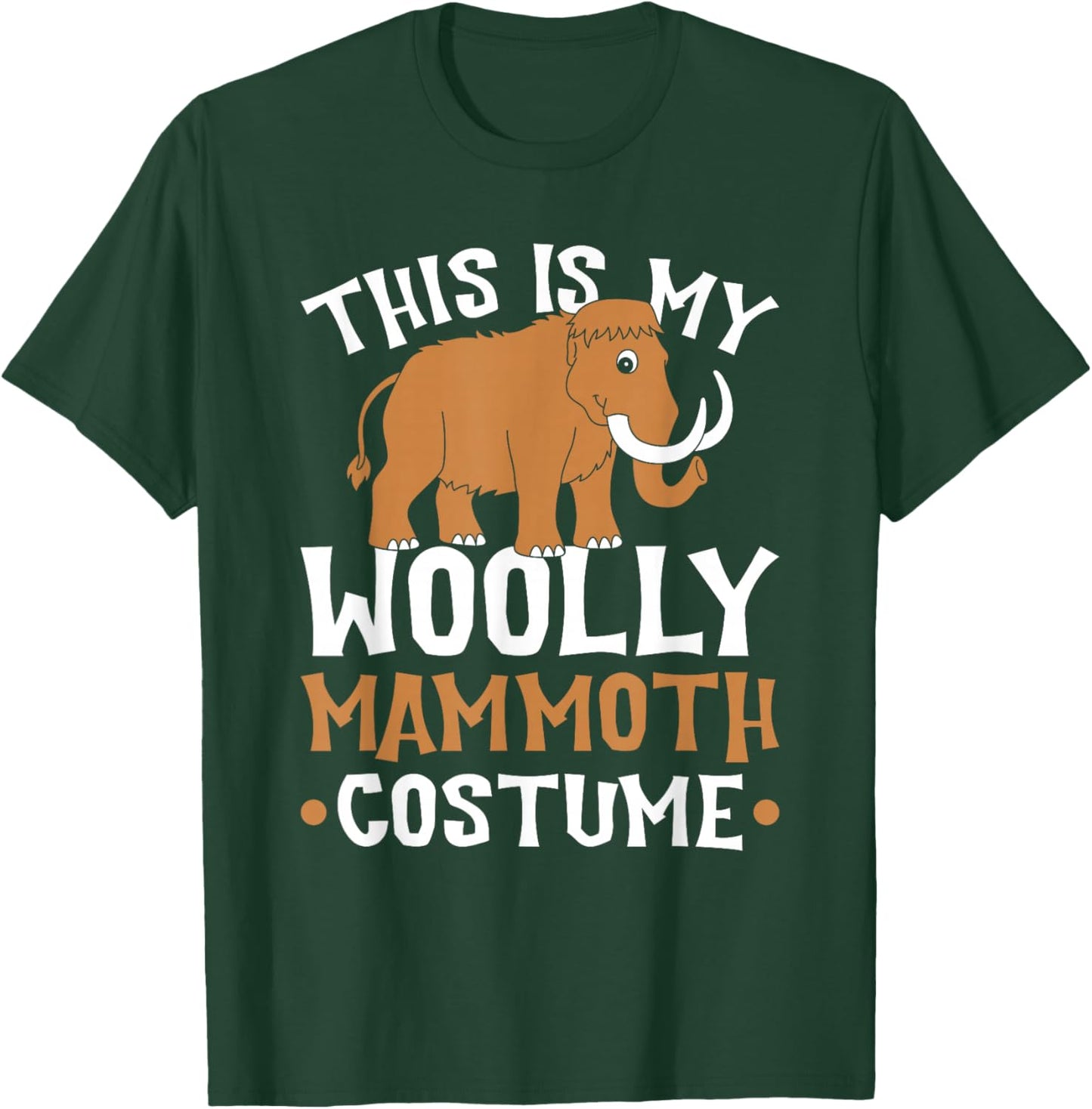 Woolly Mammoth Costume T-Shirt - T-Shirt | Forest