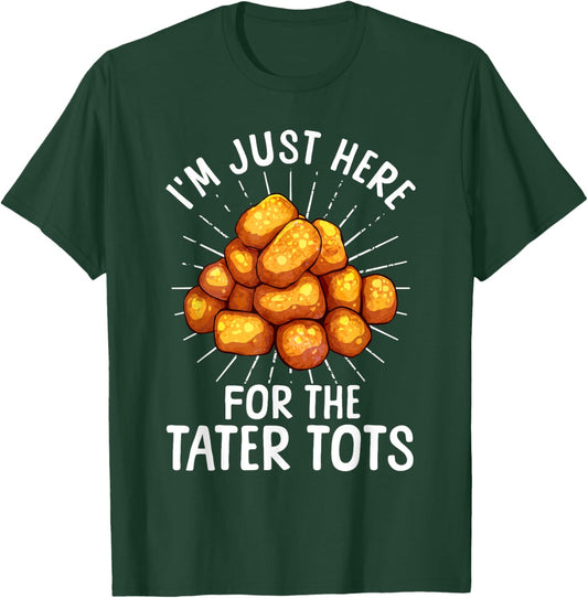 Tater Tot Design Women Kids Toddlers Tater Tot Lover T-Shirt - T-Shirt | Forest
