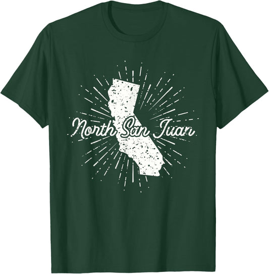North San Juan California T-Shirt - T-Shirt | Forest