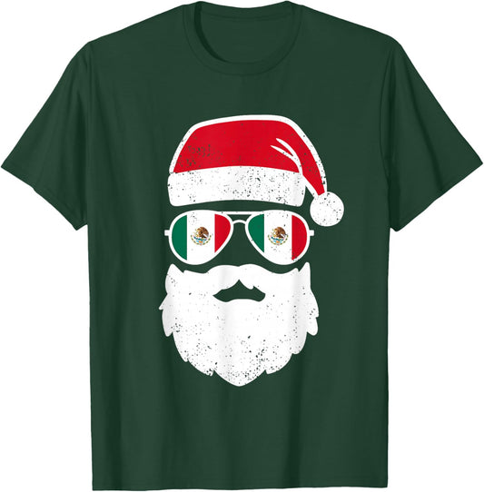 Funny Mexican Christmas Pajama Funny Mexican Matching Family T-Shirt - T-Shirt | Forest