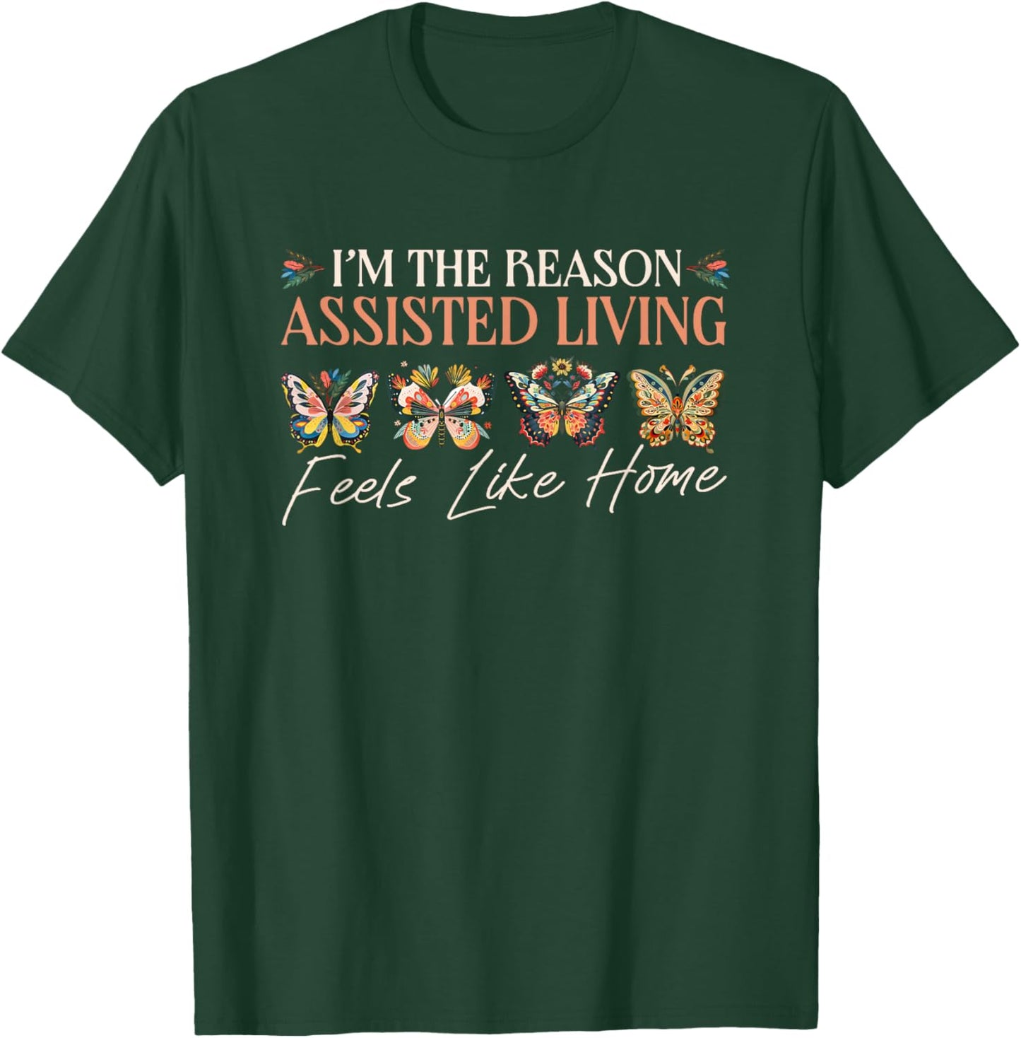 National Assisted Living Week - -Adults, Black, Small, Short Sleeve T-Shirt - T-Shirt | Forest