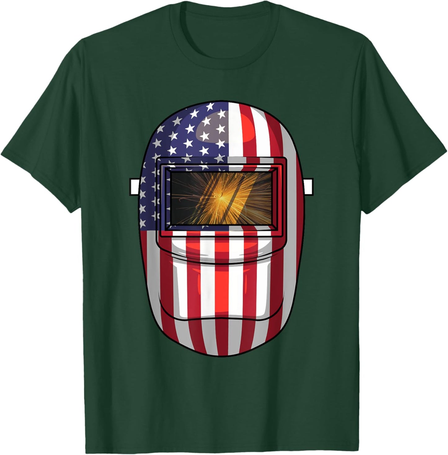 Unique Welding Novelty Women Metal Welder Welding T-Shirt - T-Shirt | Forest