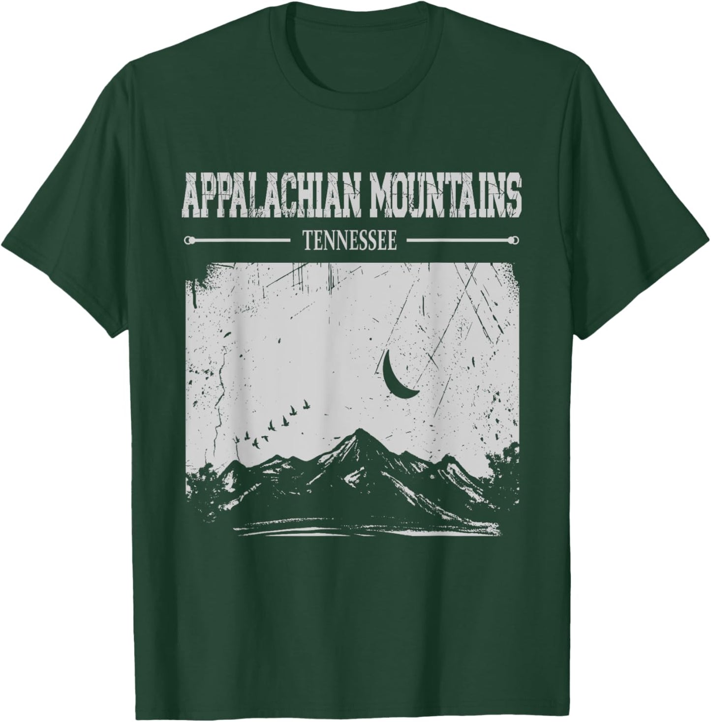 Appalachian Mountains Tennessee Trail USA Nature Hiking T-Shirt - T-Shirt | Forest