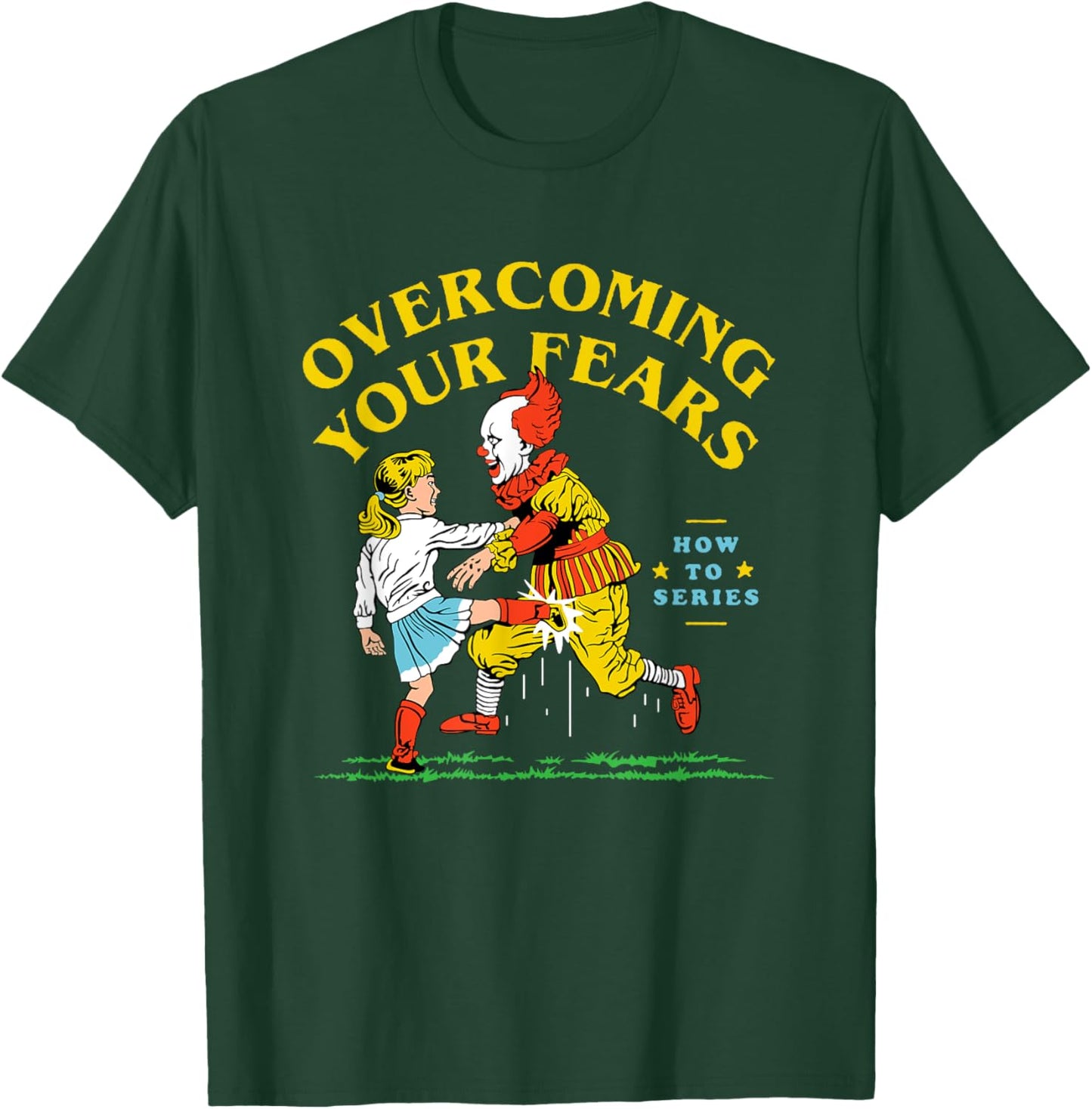 Funny Halloween Overcoming Your Fears , Women T-Shirt - T-Shirt | Forest