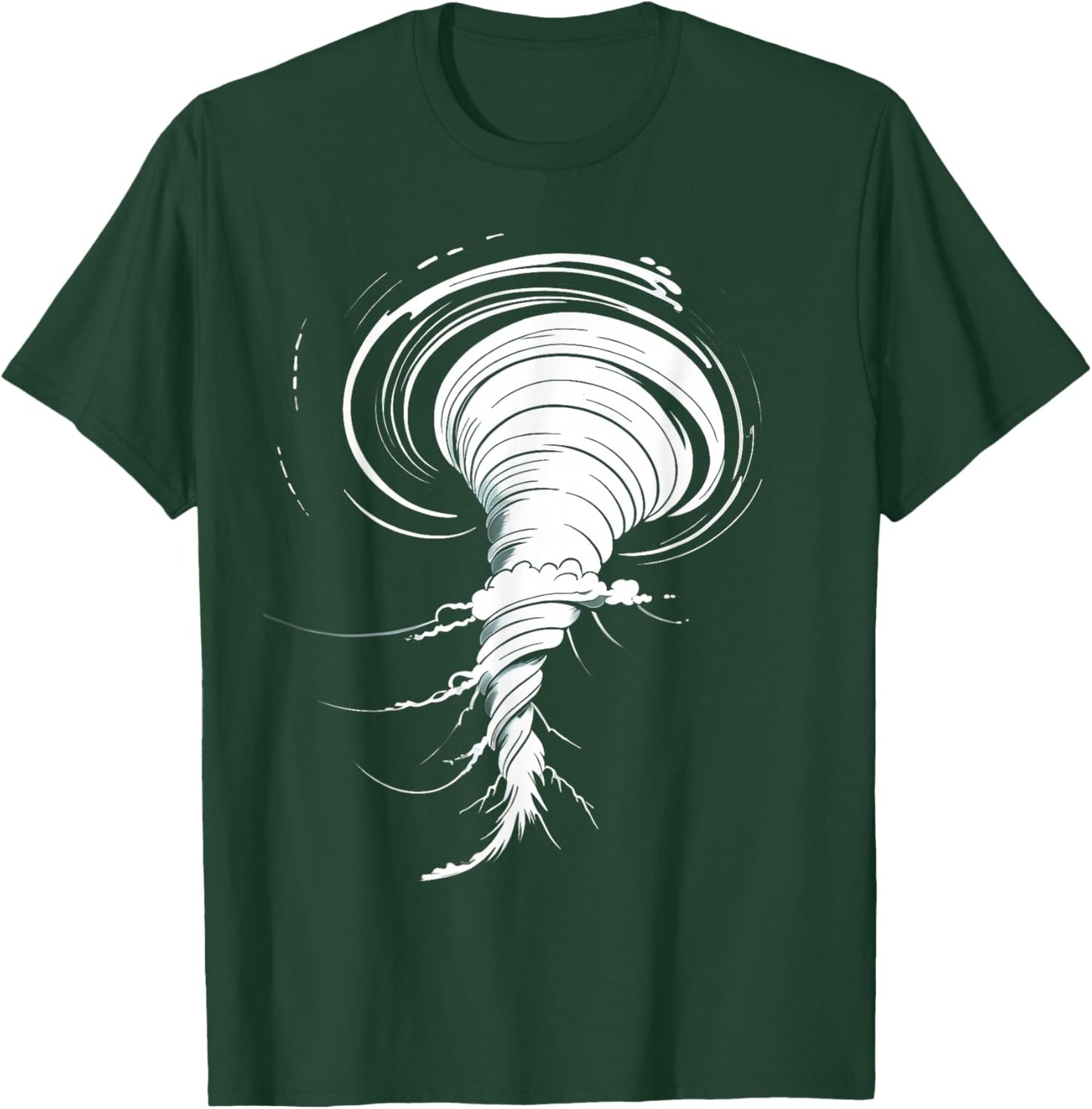 Tornado Costume Twister Storm Halloween Kids Boys Men Women T-Shirt - T-Shirt | Forest