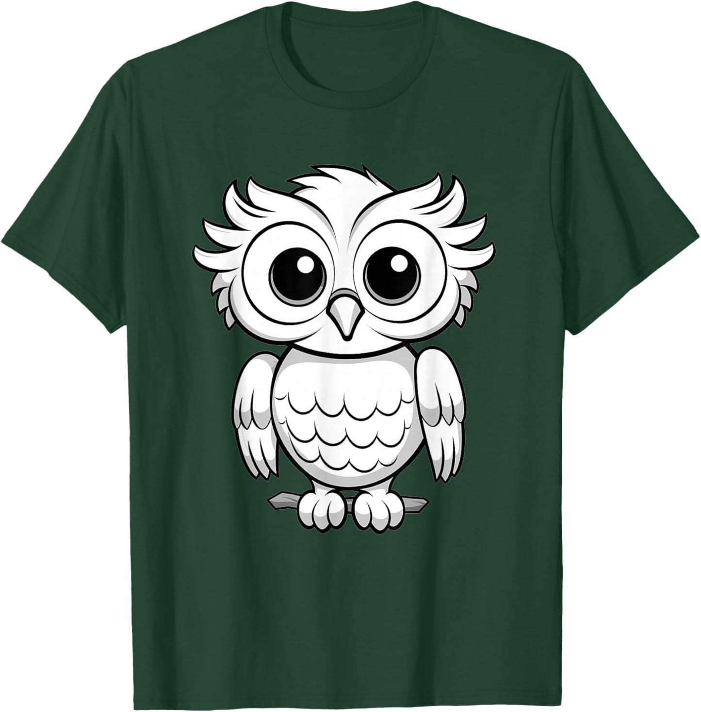 Kids Owl T-Shirt - T-Shirt | Forest