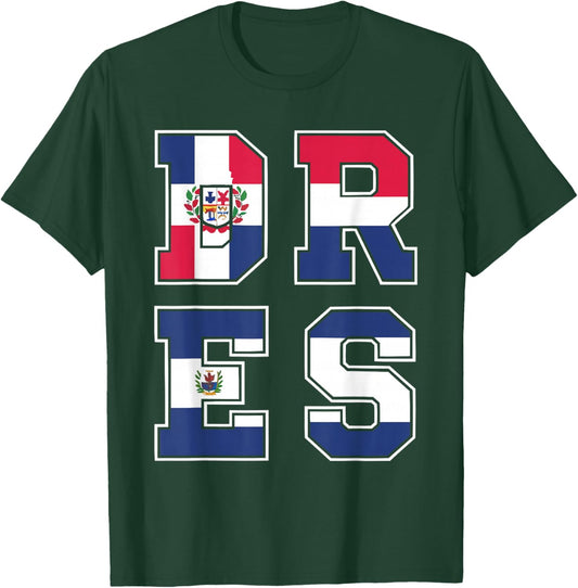 Dominican Salvadorian El Salvador Dominican Republic T-Shirt - T-Shirt | Forest