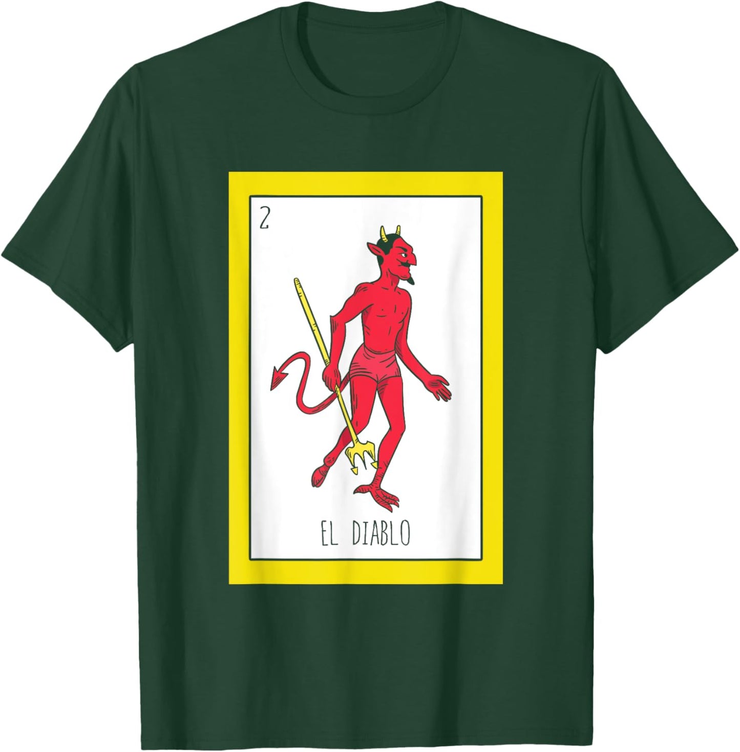 El Diablo Card T-Shirt - T-Shirt | Forest