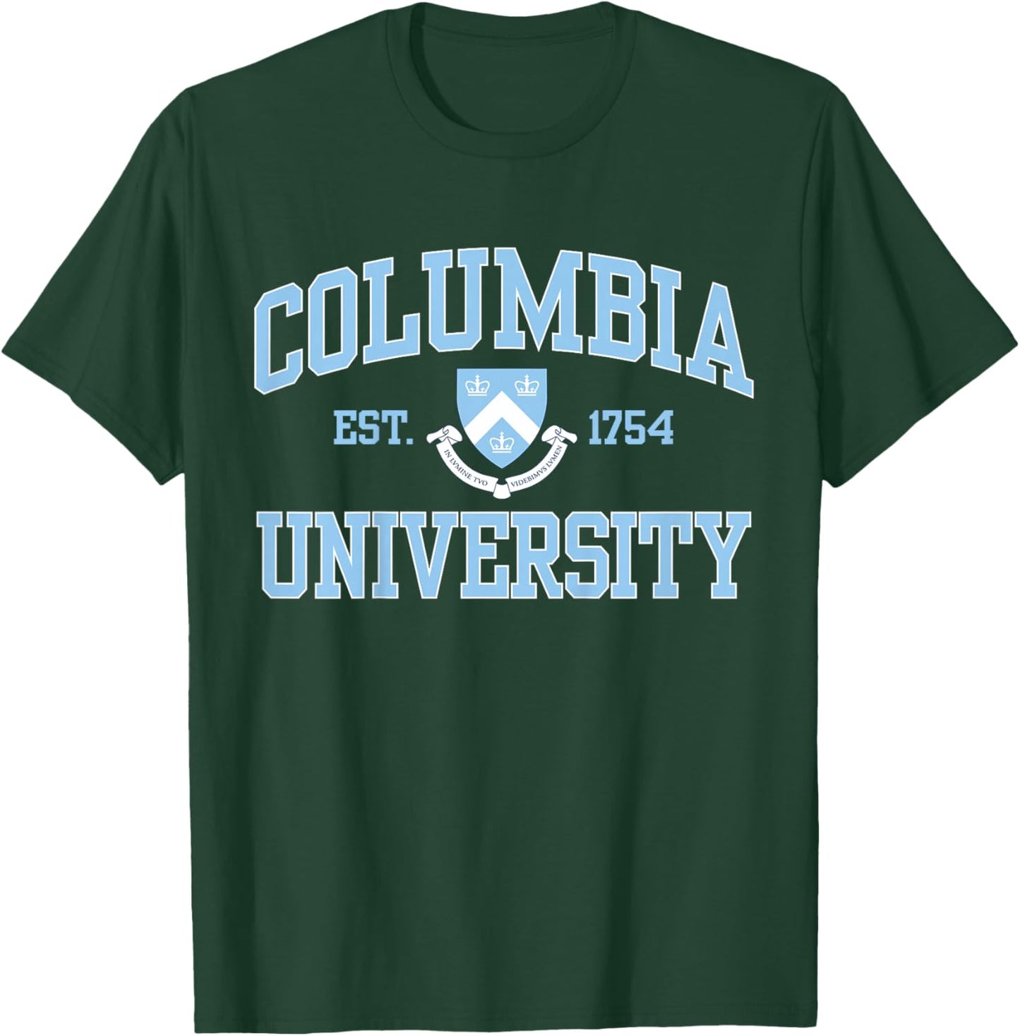 Kids Columbia Arch Over Crest EST. 1754 Navy | Columbia T-Shirt - T-Shirt | Forest
