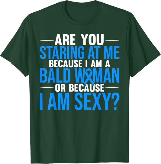 Alopecia Warrior Hair Loss T-Shirt - T-Shirt | Forest