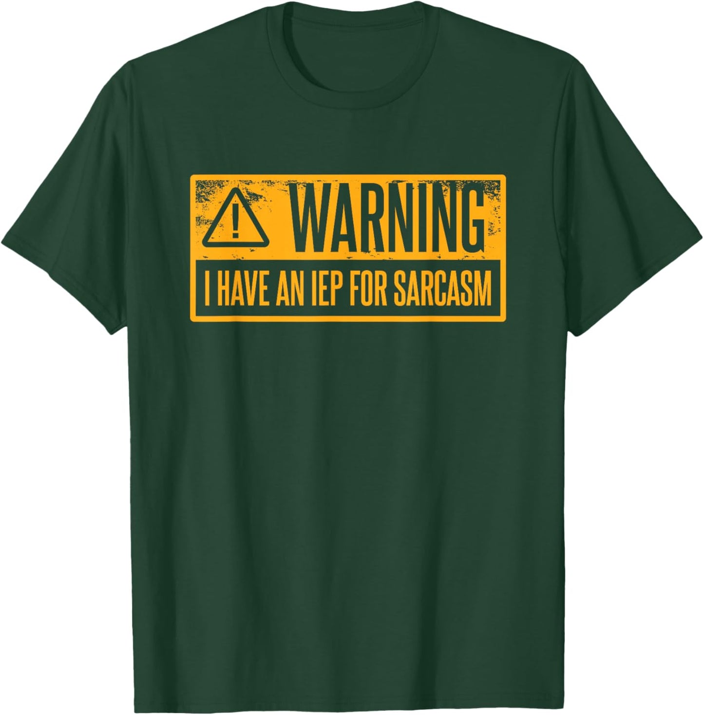 Special Education Teacher IEP T-Shirt - T-Shirt | Forest