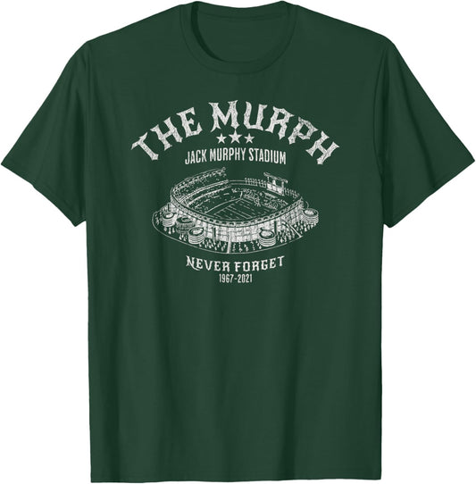 The Murph Jack Murphy Stadium San Diego Baseball T-Shirt - T-Shirt | Forest
