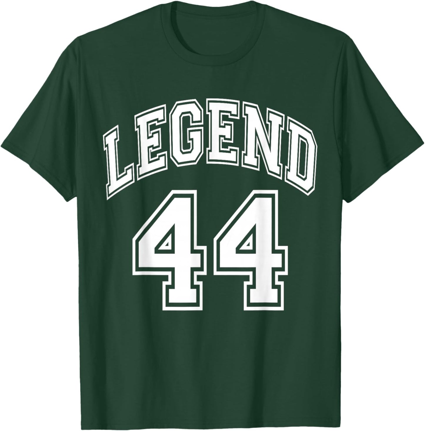 Legend 44 Years Old Number Team 44th Birthday 1944 T-Shirt - T-Shirt | Forest