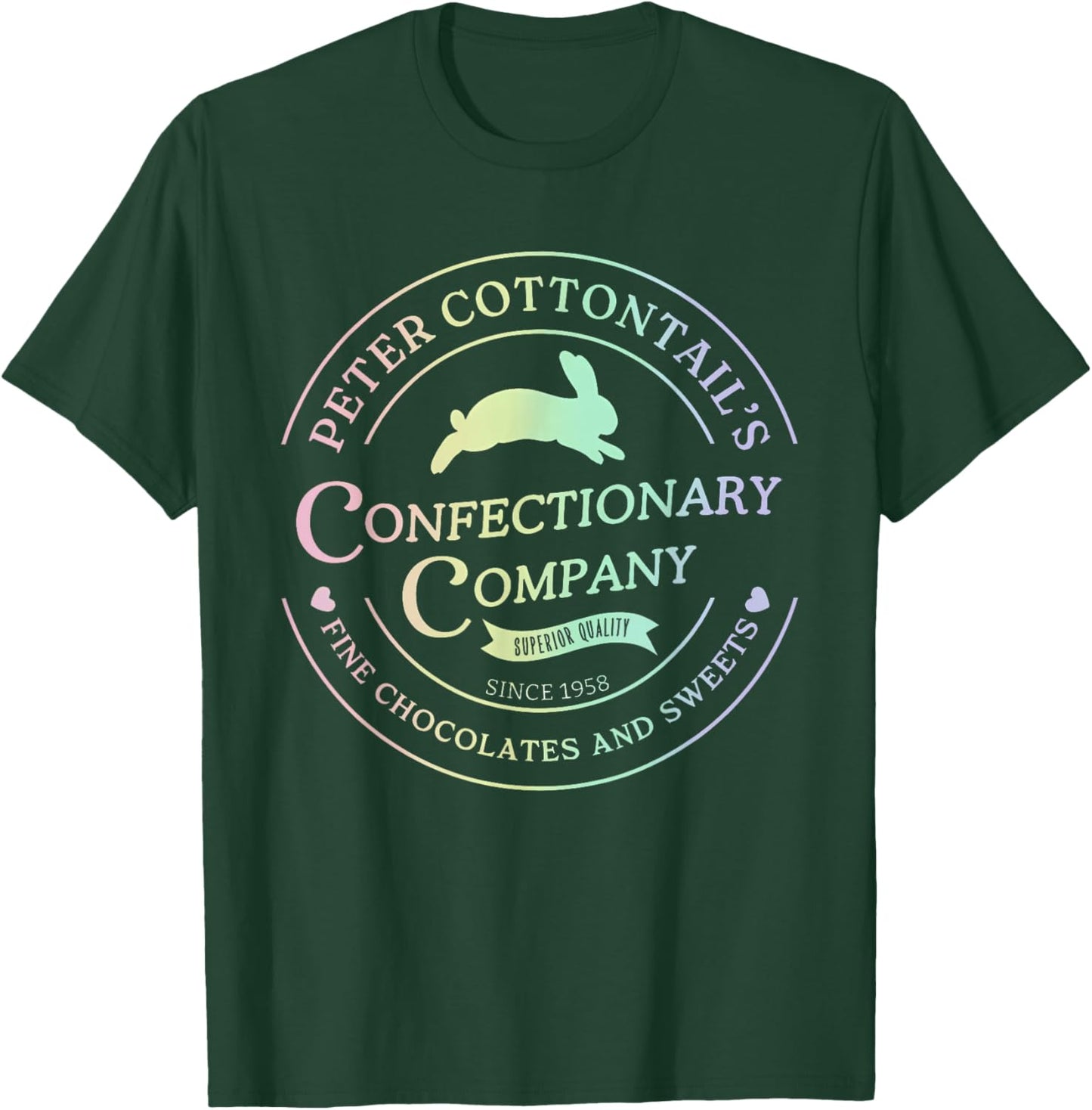 Cottontail Candy Company Fine Chocolate Jellybeans T-Shirt - T-Shirt | Forest