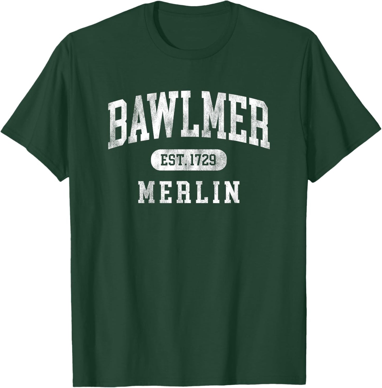Bawlmer Merlin Charm City Funny Baltimore MD Slang Souvenir T-Shirt - T-Shirt | Forest