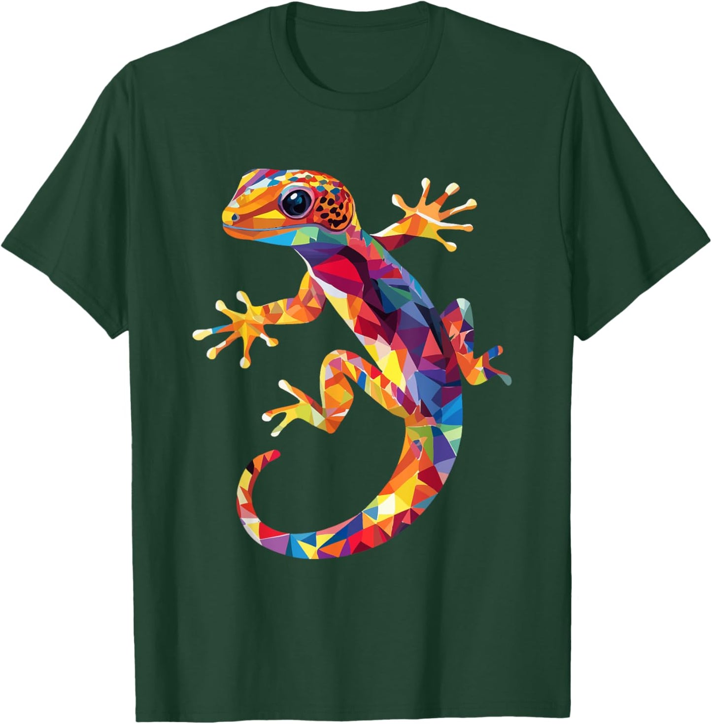 Leopard Gecko Color Pop Art Gecko Lovers T-Shirt - T-Shirt | Forest