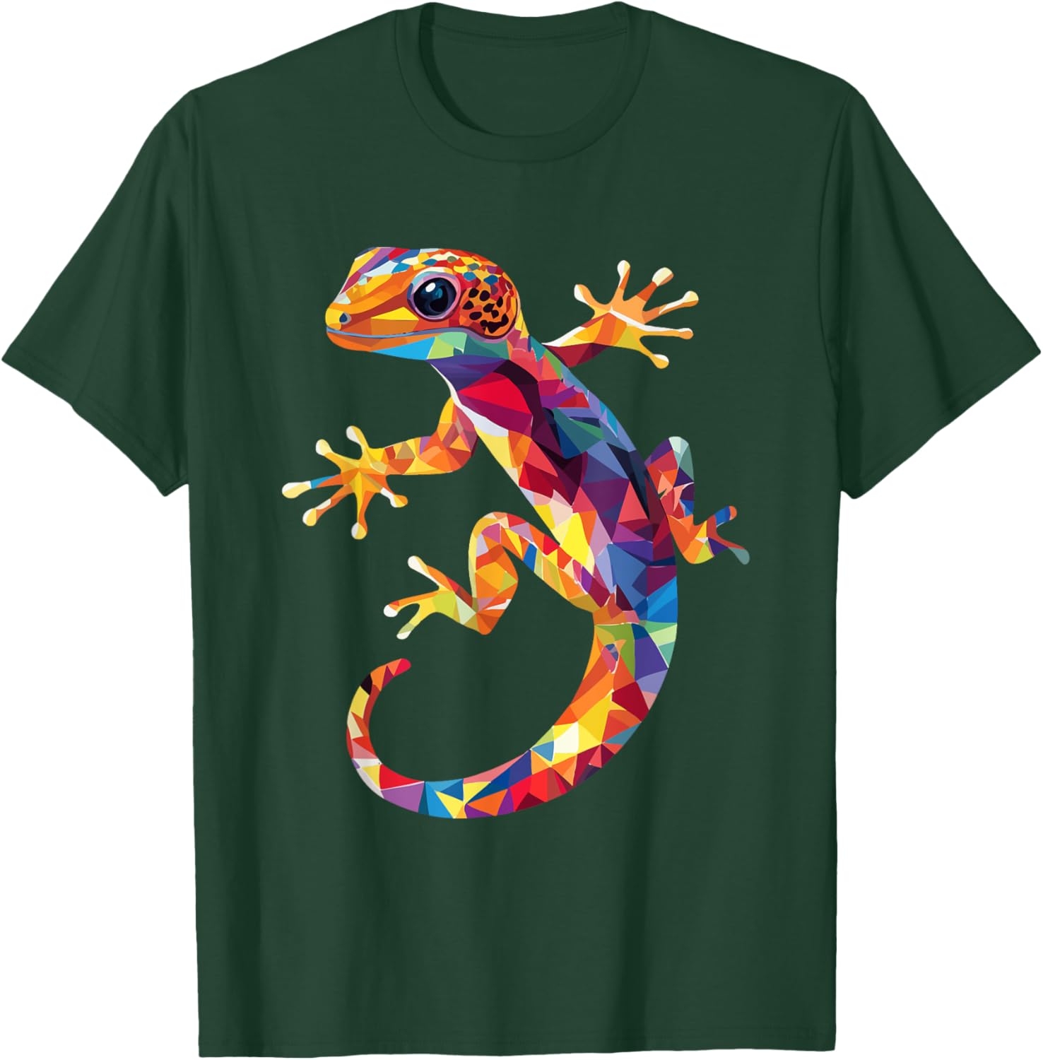 Leopard Gecko Color Pop Art Gecko Lovers T-Shirt - T-Shirt | Forest