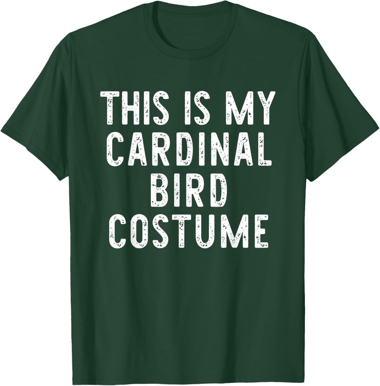 This is My Cardinal Bird Costume Halloween Simple Kids Adult T-Shirt - T-Shirt | Forest