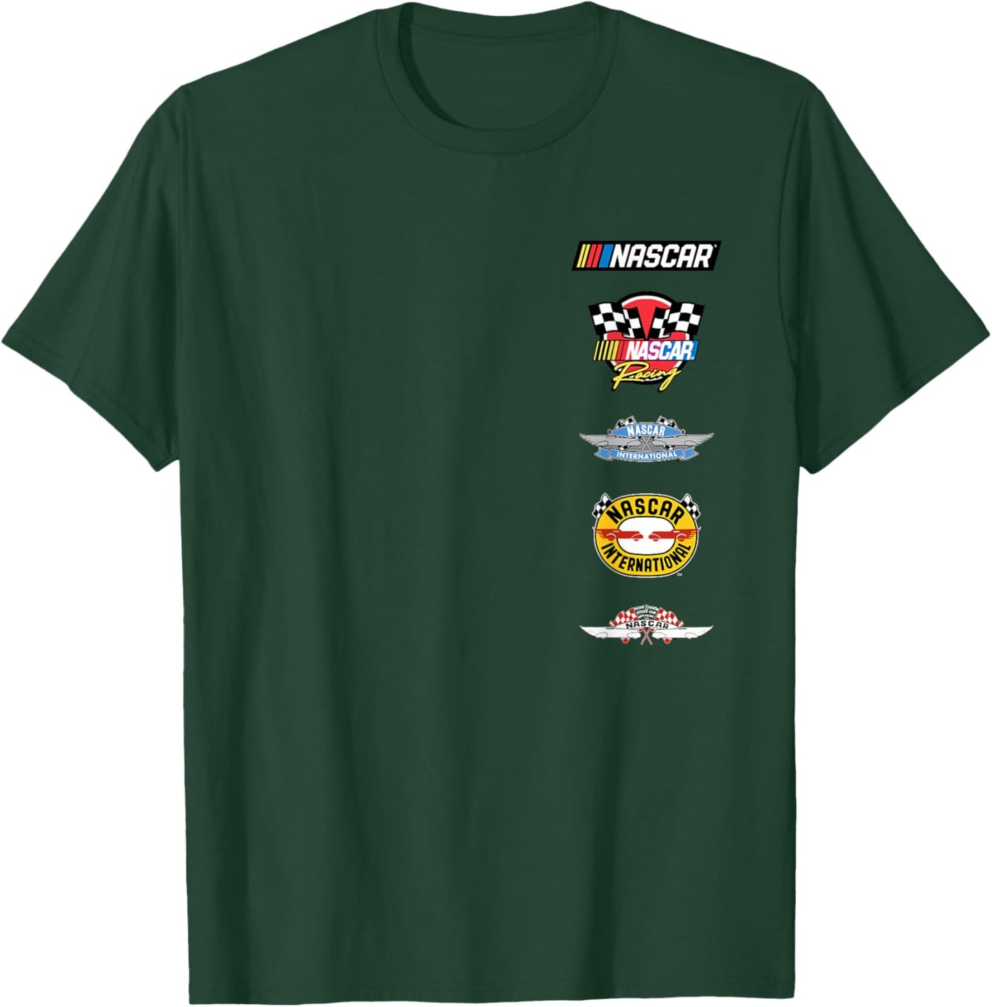 NASCAR - Stacked Historical Racing Logos T-Shirt - T-Shirt | Forest