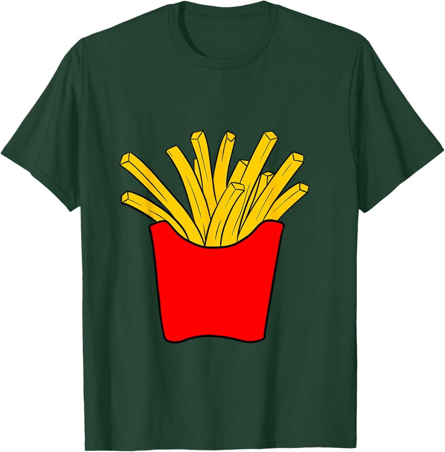 French fries costume for Girls Boys Kids Men Women T-Shirt - T-Shirt | Forest