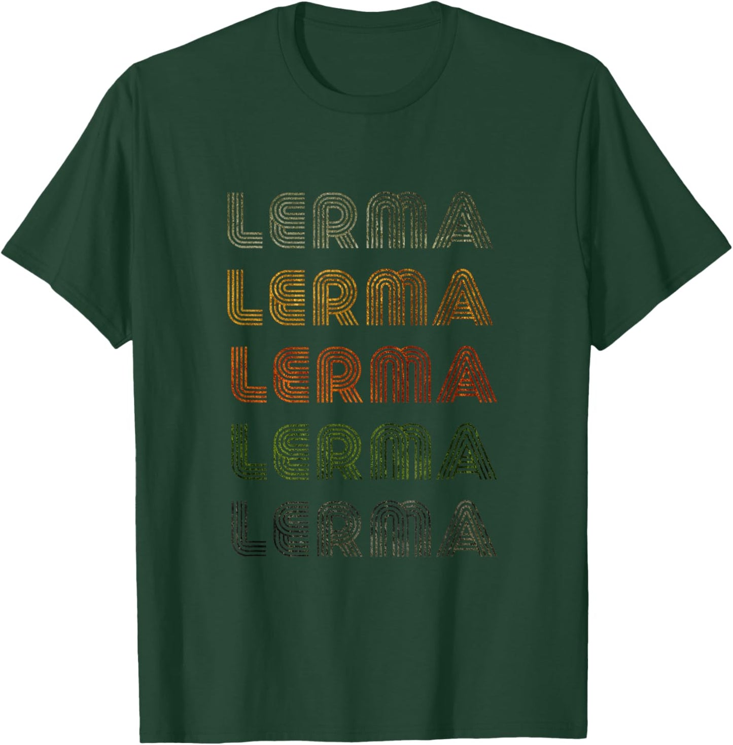 Love Heart Lerma Grunge Vintage Style Black Lerma T-Shirt - T-Shirt | Forest