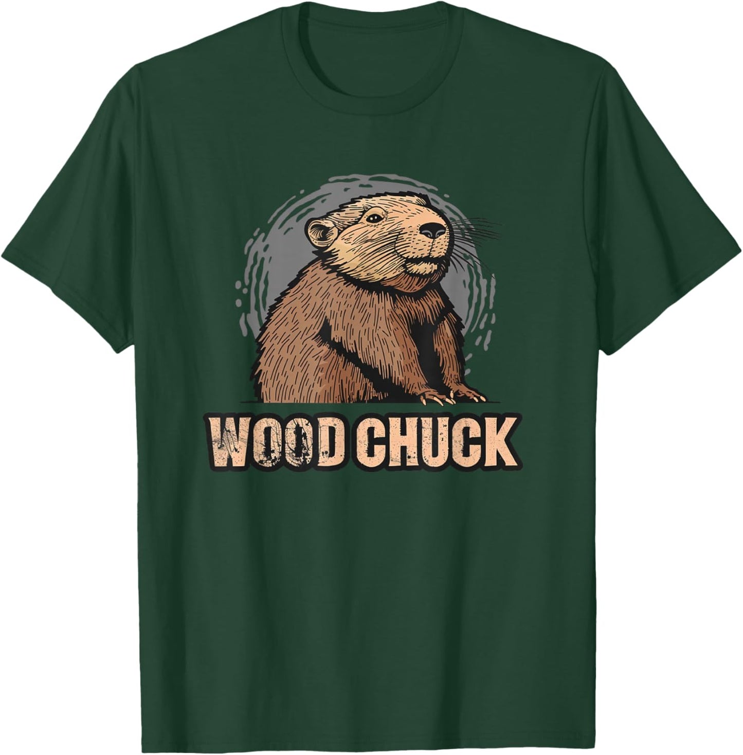 Pretty Woodchuck Costume for Funny Boys and Girls T-Shirt - T-Shirt | Forest