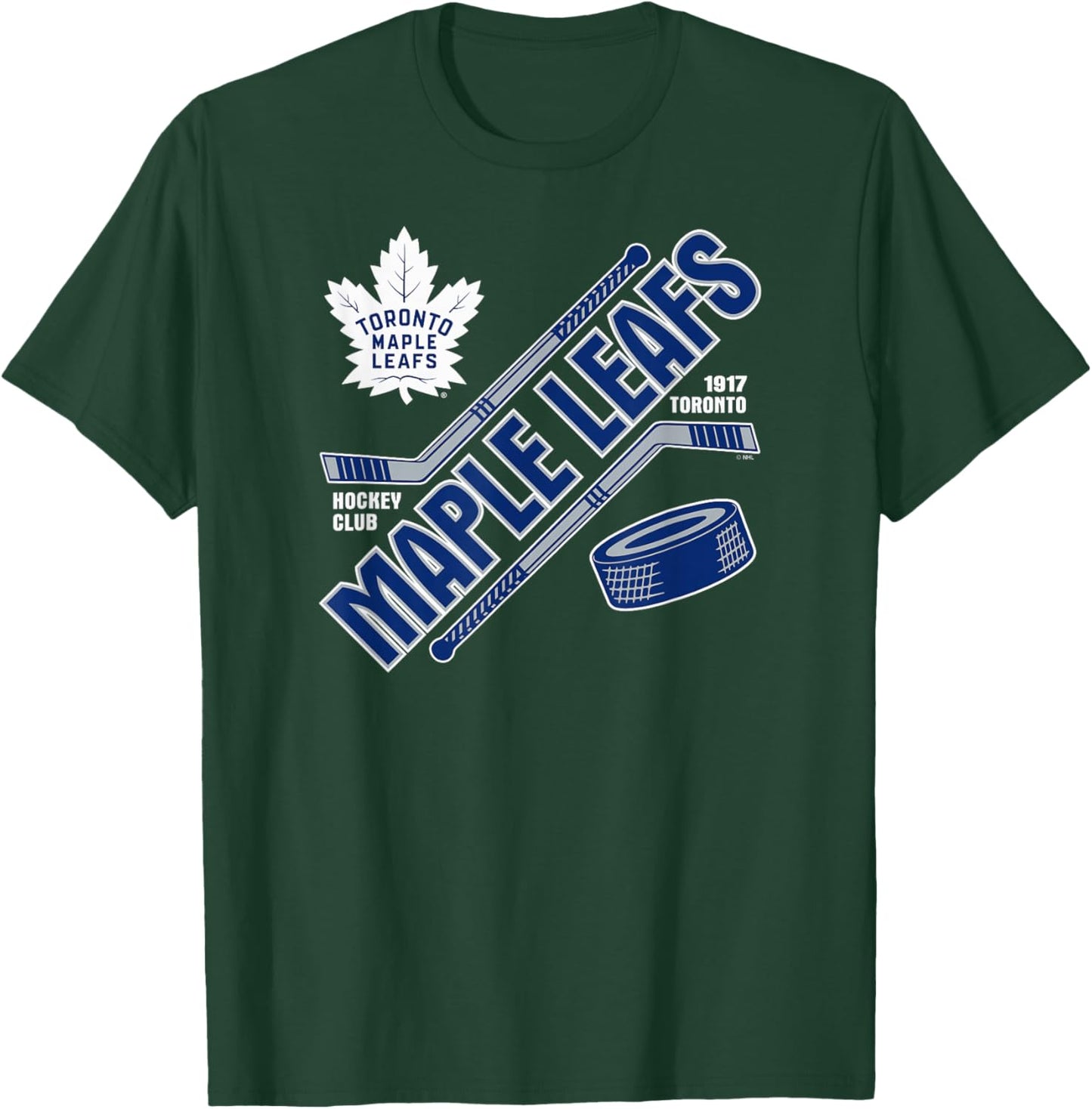 Toronto Maple Leafs Force Black Officially Licensed T-Shirt - T-Shirt | Forest
