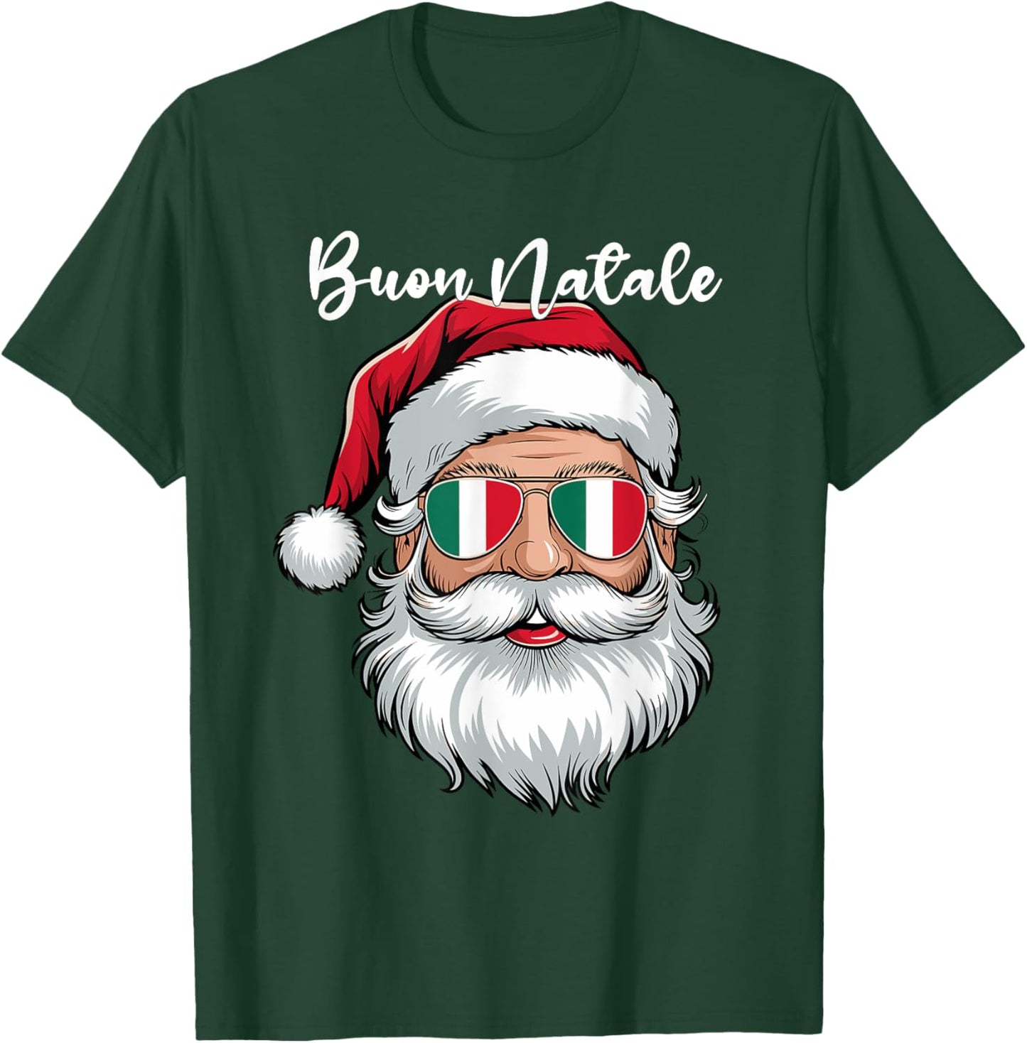 Buon Natale Italian Family Christmas, Italy Pride Holiday T-Shirt - T-Shirt | Forest