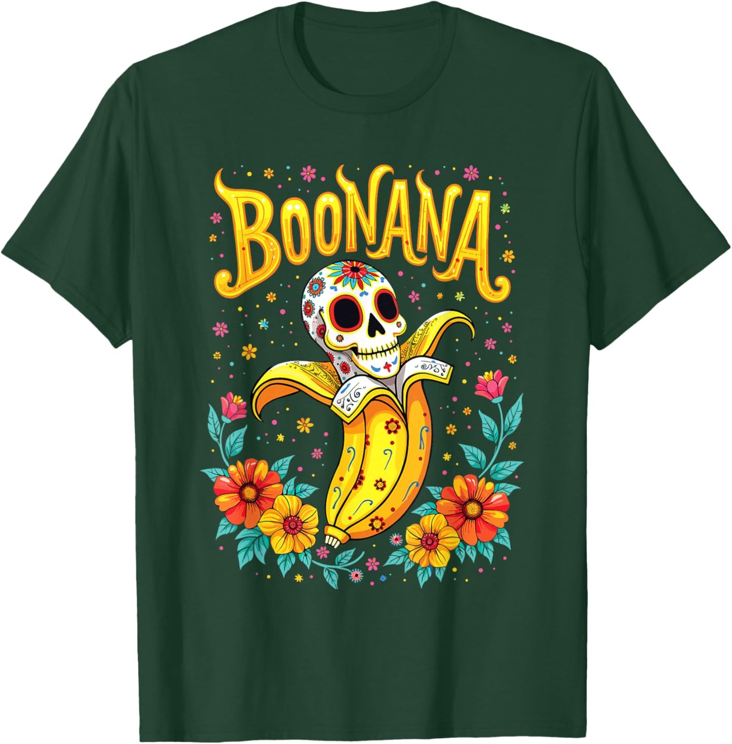 Boonana Ghost Banana Halloween Outfit for Adults & Kids T-Shirt - T-Shirt | Forest