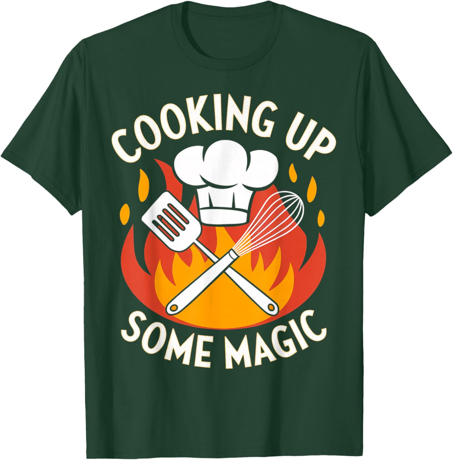 Chef of the BBQ T-Shirt - T-Shirt | Forest