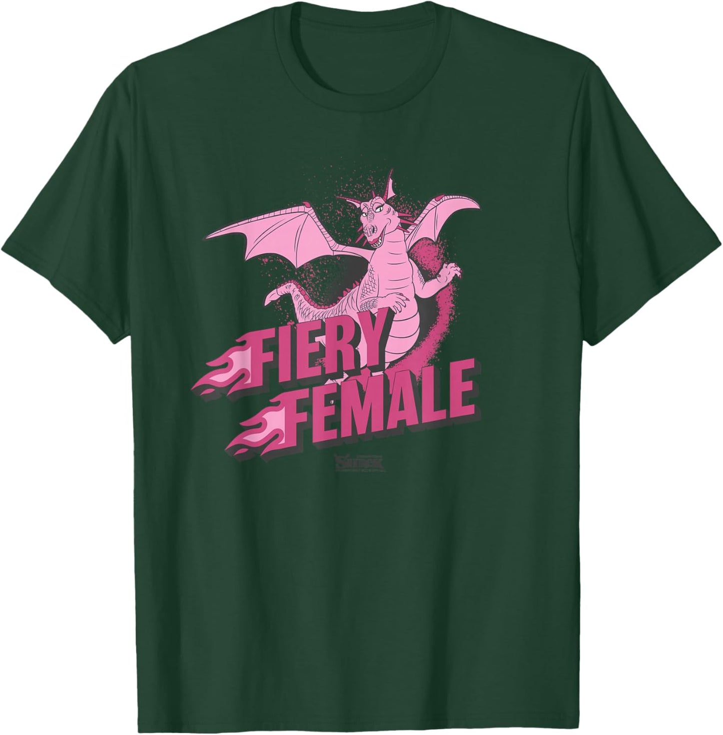 Shrek Dragon Fiery Female T-Shirt - T-Shirt | Forest