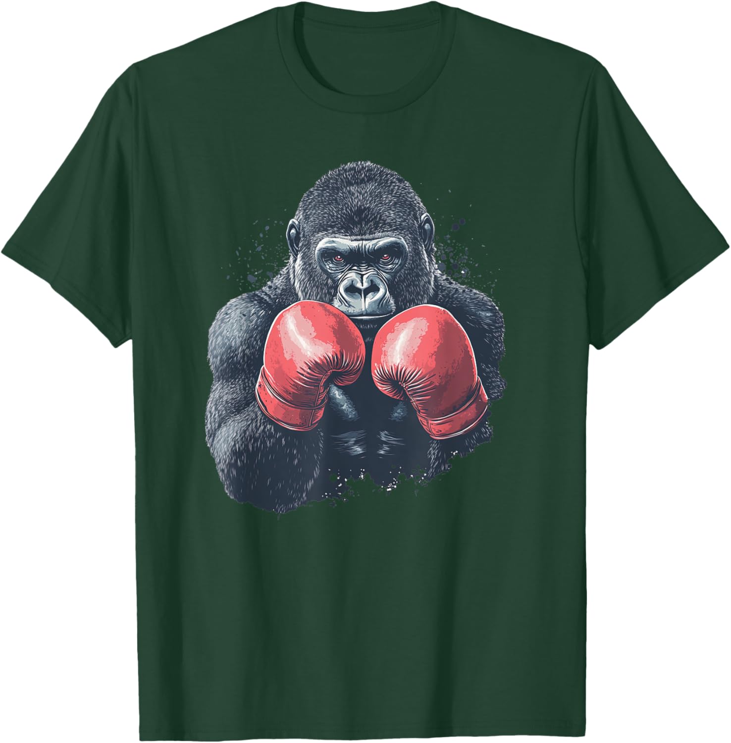 Gorilla in Boxing Gloves - Boxing Training T-Shirt - T-Shirt | Forest