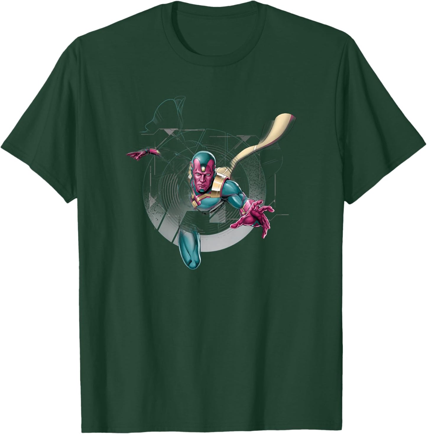 Marvel Avengers Vision Flight T-Shirt - T-Shirt | Forest